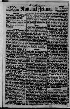 Nationalzeitung vom 14.07.1857