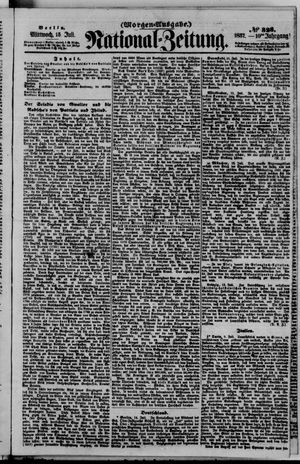 Nationalzeitung vom 15.07.1857