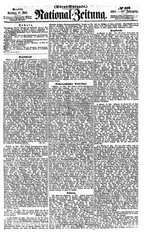 Nationalzeitung vom 17.07.1857