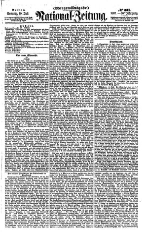 Nationalzeitung vom 19.07.1857