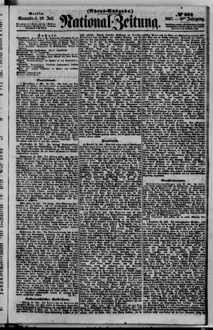 Nationalzeitung vom 25.07.1857