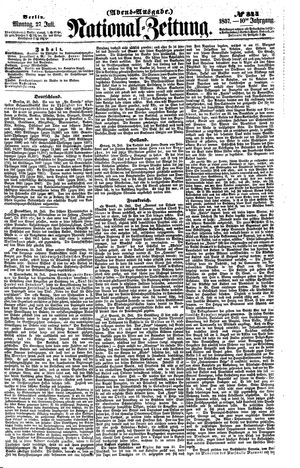 Nationalzeitung vom 27.07.1857