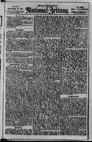 Nationalzeitung vom 30.07.1857