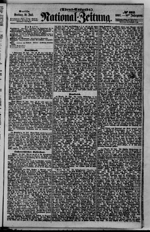 Nationalzeitung vom 31.07.1857