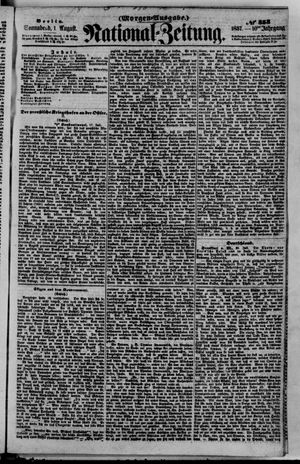 Nationalzeitung vom 01.08.1857