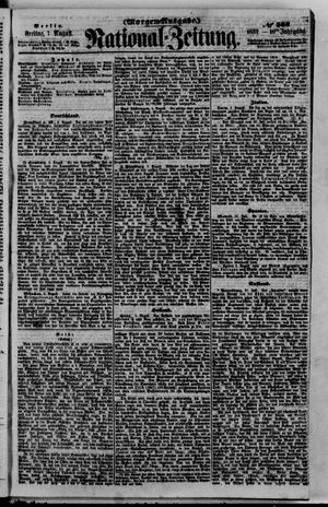 Nationalzeitung vom 07.08.1857