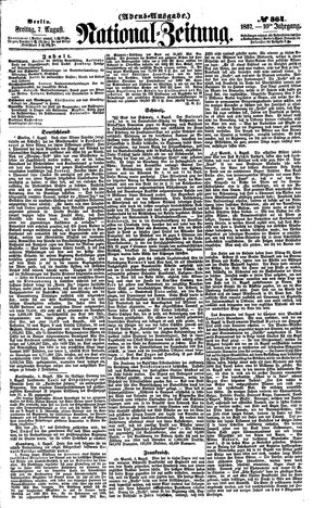 Nationalzeitung vom 07.08.1857