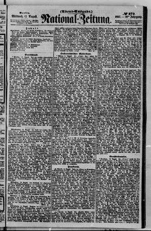 Nationalzeitung vom 12.08.1857