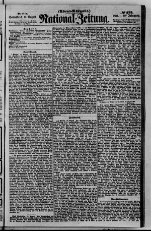 Nationalzeitung vom 15.08.1857