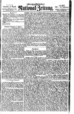 Nationalzeitung vom 15.08.1857