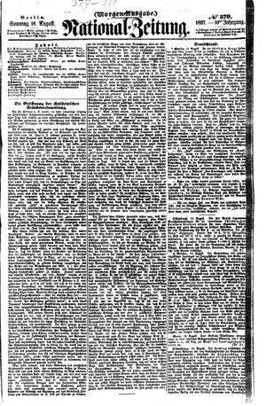 Nationalzeitung vom 16.08.1857