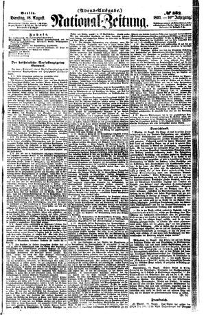 Nationalzeitung on Aug 18, 1857