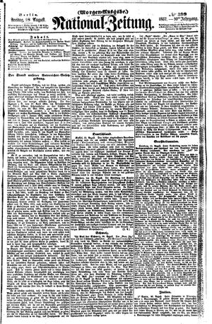 Nationalzeitung vom 28.08.1857