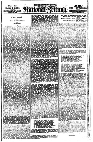 Nationalzeitung vom 04.09.1857