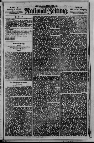 Nationalzeitung vom 06.09.1857