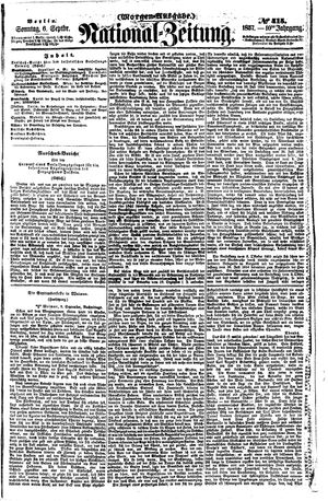 Nationalzeitung vom 06.09.1857