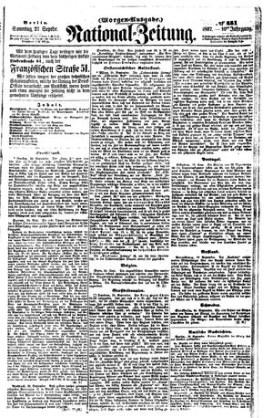 National-Zeitung vom 27.09.1857