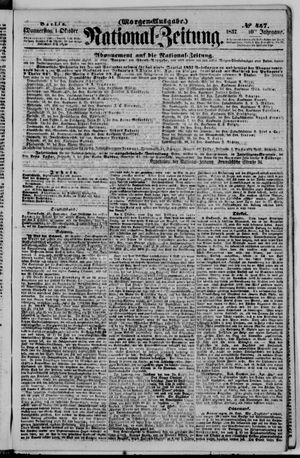 Nationalzeitung vom 01.10.1857