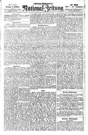 National-Zeitung vom 02.10.1857