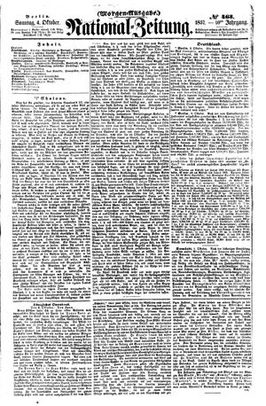 Nationalzeitung vom 04.10.1857