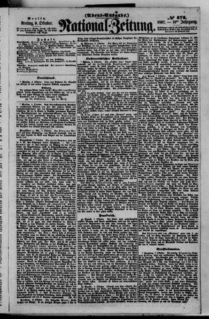 Nationalzeitung vom 09.10.1857