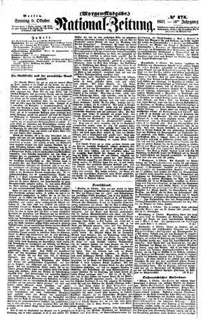 Nationalzeitung vom 11.10.1857