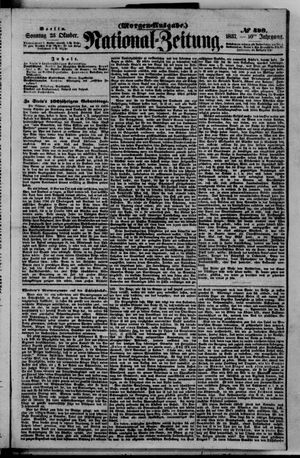 Nationalzeitung vom 25.10.1857