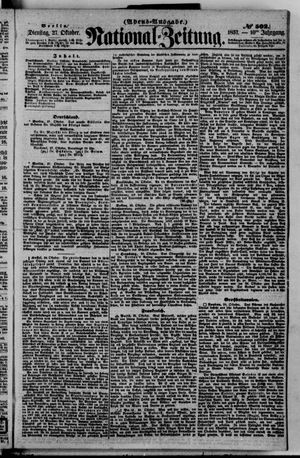 National-Zeitung vom 27.10.1857