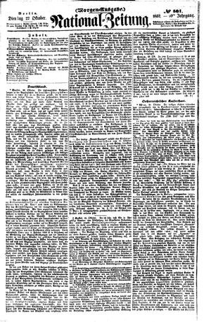 National-Zeitung vom 27.10.1857