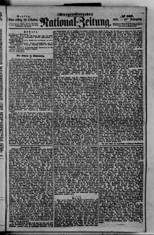 Nationalzeitung vom 29.10.1857