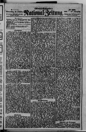 Nationalzeitung vom 29.10.1857