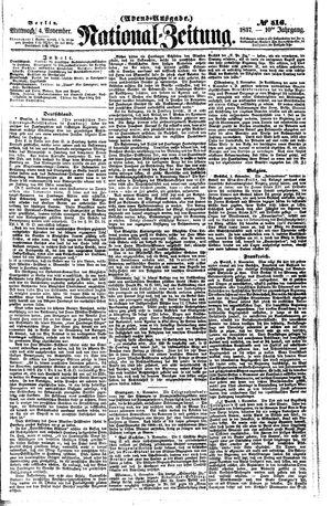 National-Zeitung on Nov 4, 1857