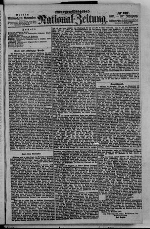 National-Zeitung vom 11.11.1857