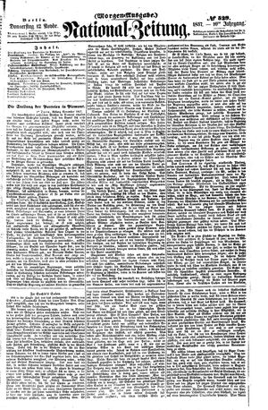 National-Zeitung on Nov 12, 1857