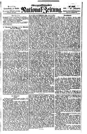 National-Zeitung vom 14.11.1857