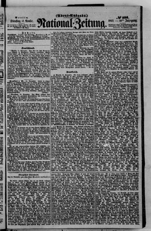 National-Zeitung vom 17.11.1857