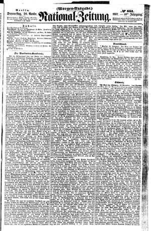 Nationalzeitung vom 26.11.1857