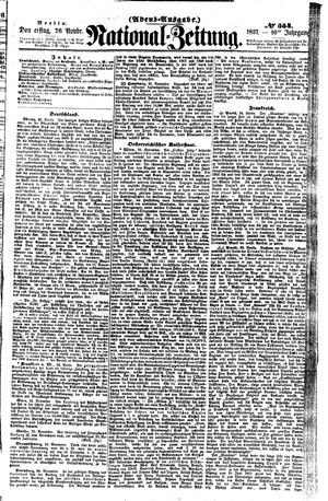 Nationalzeitung vom 26.11.1857