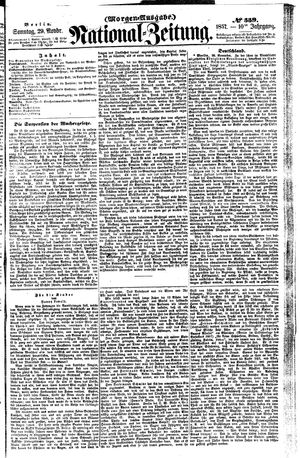 Nationalzeitung vom 29.11.1857