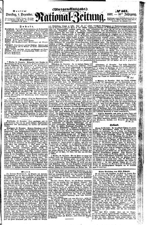 Nationalzeitung vom 01.12.1857