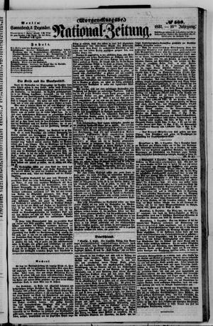 Nationalzeitung vom 05.12.1857