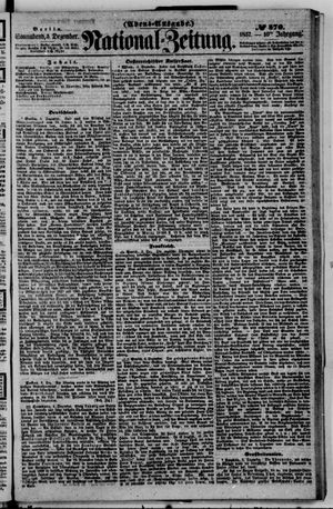 Nationalzeitung vom 05.12.1857