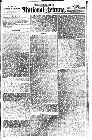 Nationalzeitung vom 08.12.1857