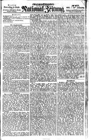 Nationalzeitung vom 10.12.1857
