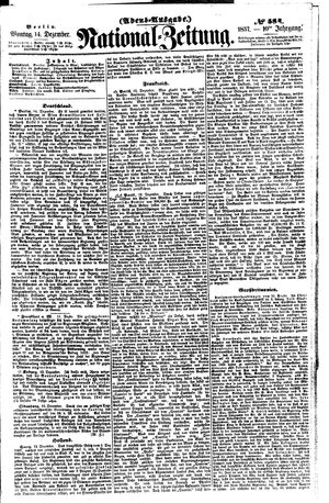 Nationalzeitung vom 14.12.1857