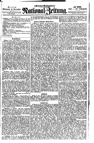Nationalzeitung vom 16.12.1857