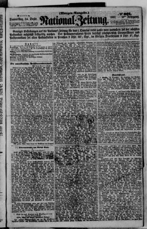 Nationalzeitung vom 24.12.1857