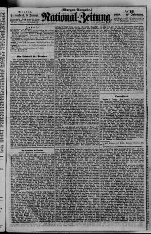 Nationalzeitung vom 09.01.1858