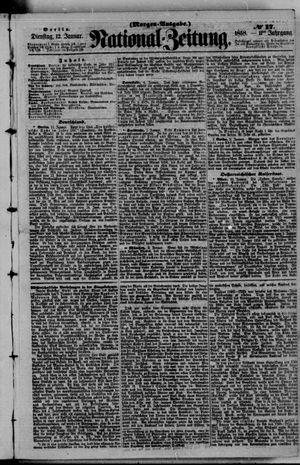 Nationalzeitung on Jan 12, 1858