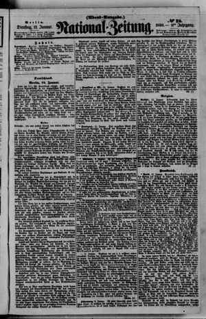 Nationalzeitung on Jan 12, 1858